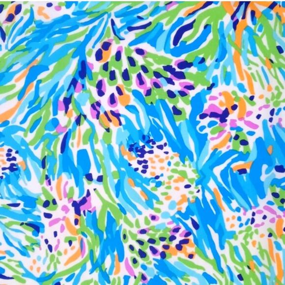 Lilly Pulitzer Deanna Maxi Dress Sea Soirée Vacation Beach Cruise Colorful Small - Picture 8 of 14